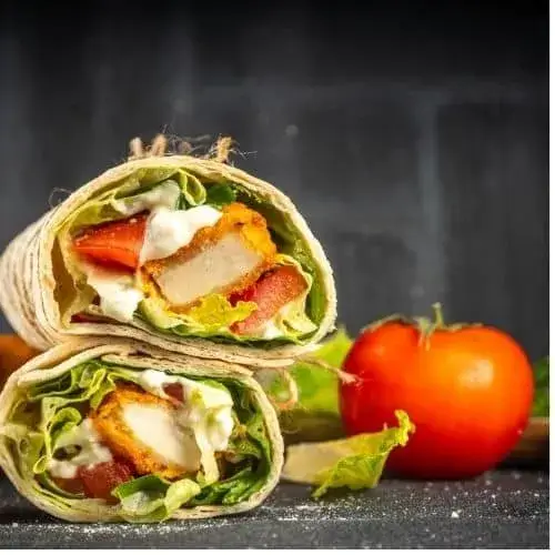 Wraps aux nuggets de poulet