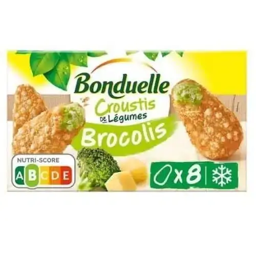 Packaging de Croustis de Légumes aux Brocolis de Bonduelle